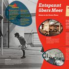 **Texte**: Tauchroboter, Hightech in der Tiefe, Fernsteuerung, Alvin, Im Forschungstauchboot, Alvin an der Titanic.

**Beschreibung**: Eine Illustration von Tauchrobotern im Einsatz, mit erklärenden Texten und Grafiken.