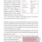 Text: Endstation, Flohmarkt, trotz, Indiz, Hinweis, Spur, (Finger-)Abdruck, aufräumen, einwandfrei, Schale, Regal.

Szene aus einem Buch mit Vokabelkasten in Rot. Rechte Seite enthält Information über die Porte de Clignancourt.