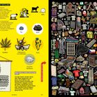 Linke Seite: "Woraus macht man Textilien?" und "Wie stellt man Textilien her?". Rechte Seite: Diverse bunte Kleidungsstücke und Haushaltsgegenstände.