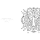 Zitat: „Wenn du ihre Zuneigung verdient hast, wird eine Katze dein Freund sein, aber niemals dein Sklave.“ - Théophile Gautier. 

Zwei identische, detailliert dekorierte Katzen in Mandala-Stil, gegenüberstehend.