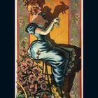 Ein Kalenderblatt zeigt ein Plakat von "Théâtre d'Ombres" und "La Boîte à Musique, 75 Bd. de Clichy". 