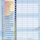 Kalender mit Texten für März 2027. Tipps wie „Wohnung ausgiebig lüften“ und „Haare schneiden“. Symbole für Mondphasen.
