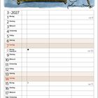 Ein Comic: Zwei Schweine im Bett. "Und wenn du eines Tages aufwachst und merkst, du liebst mich nicht mehr...?" "Werd ich einfach Schauspielunterricht nehmen!" Darunter ein Kalender für März 2027.