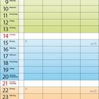 Kalender für März 2027, Wochentage links. Ereignisse: 8. Frauentag, 21. Palmsonntag, 28. Zeitumstellung. Farbig unterlegt.