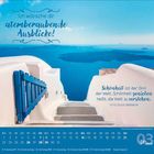 Ich wünsche dir atemberaubende Ausblicke! Zitat: Schönheit ist der Sinn der Welt. Kalender für den Monat März.