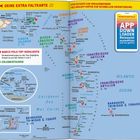 "DOMINICA: WANDERUNG ZUM BOILING LAKE", "ERLEBNISTOUREN". Informationen zur Wanderroute, Höhenmeter, Dauer, Karte rechts.