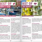 Texte: Kopenhagen perfekt im Überblick, Erlebnistouren. Karte mit markierten Orten und Beschreibung von Sehenswürdigkeiten.