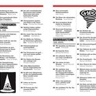 Links: "Das Licht gelangt auf geradem Weg in unser Auge"; rechts: physikalische Diagramme und Erklärungen über Licht.