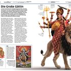 Der Feuervogel: Europäische Märchen voller Magie. Der Feuervogel beschützt goldene Äpfel des Zaren. Illustration eines prachtvollen Vogels.