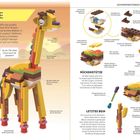 GIRAFFE. So ein Tier habe ich ja noch nie gesehen! TIERFAKT: Giraffen bringen ihre Jungen stehend zur Welt. Eine LEGO-Giraffe wird beschrieben.