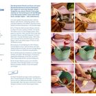 Rezept für Pogi Kimchi (Chinakohl-Kimchi) mit Zutatenliste und Zubereitungsschritten, daneben Fotos der Zubereitung.