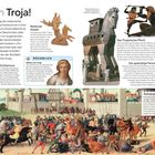 Auf nach Troja! Rückblick: Helena von Troja. Poly­phem wird geblendet. Heinrich Schliemann. Das Trojanische Pferd. Die geduldige Penelope.