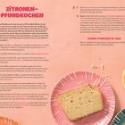 Zitronen-Pfundkuchen Rezept für 8-10 Personen. Enthält Zutatenliste und Zubereitung. Extraglasur mit Puderzucker und Zitronensaft.