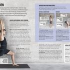**Achtsames Üben:** Erklärung von Yoga-Übungen und -Techniken, wie Muskelanspannung und Wirbelsäulenausrichtung. Visuelle Anleitungen.