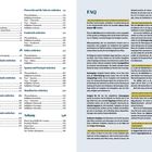 Inhalt und FAQ-Texte über Stellplätze und Buchungsdetails. Farbkasten mit Fragen, QR-Code-Erklärungen, Preisinfos und Verfügbarkeit.