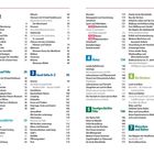 Inhalt, Vorwort, Hinweise zur Benutzung, Kartenverzeichnis, Stecktbrief Föhr, 1 Wyk auf Föhr, 2 Die Inseldörfer, 3 Insel-Infos A–Z, 4 Natur, 5 Inselgeschichte Föhr, 6 Die Nordsee, 7 Menschen und Kultur.