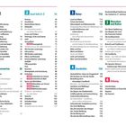 Der Inhalt beginnt mit "Inhalt" und hat sechs Hauptthemen: Sehens­wertes, Insel-Info A–Z, Natur, Geschichte, Menschen und Kultur, Anhang.