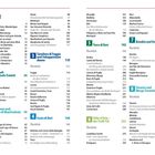 "Inhalt," gefolgt von nummerierten Titeln wie "Térmoli und Isole Trémiti" und "Gargano und Golfo di Manfredonia."