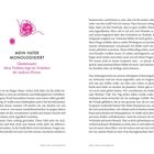 Texte: "MEIN VATER MONOLOGISIERT. Glaubenssatz: Mein Problem liegt im Verhalten der anderen Person." 

Es ist eine Buchseite. 
