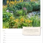 "In Träumen, Spiegeln und Wasser trifft man den Himmel und die Erde." - Chinesisches Sprichwort. Garten mit Teich.