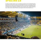 SPIELTAG 25: Alemannia Aachen gewinnt 2:1 vor über 25.000 Zuschauern. Bild zeigt ein vollbesetztes Fußballstadion bei Nacht.