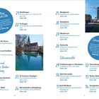 "Vielfältige Schwäbische Alb" und "Schwarzwald pur", beides Tourenhinweise. Die rechte Seite enthält zwei Fotos.