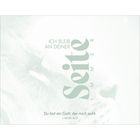 Texte: "ICH BLEIB AN DEINER SEITE IMMER", "Du bist ein Gott, der mich sieht. 1. MOSE 16,13". Hintergrund: Löwengesicht.