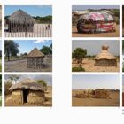 Figs. 5–16 Indigenous self-build in Namibia, Botswana, Angola, Zambia, Tanzania, Kenya, Ethiopia, Sudan, and Egypt.