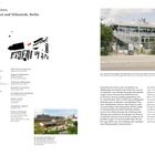 ZK/U Zentrum für Kunst und Urbanistik, Berlin. Kritiker: Peter Cachola Schmal. Kommentar zu einem Architekturpreis. Links große "01". Rechts: Gebäudeansicht.