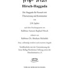 Titel: Hirsch-Haggada. Details: Übersetzung und Kommentar von J.M. Japhet. Neu bearbeitet. Unterstützt von Stiftungen.