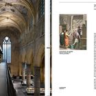 Text „INTRODUCTION“ von Jean-Yves Mollier. Links: Moderne Bibliothek in gotischer Kirche. Rechts: Antike Buchhandlung.