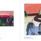 Links: "Are you ready, 2024", Öl auf Leinwand, 40 x 50 cm. Rechts: "Close Behind You, 2024", Öl, Indian Ink auf Leinwand, 100 x 80 cm. Malereien mit intensiven Farben.