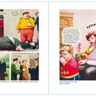 Ab dem Schuljahr 97/98 brechen harte Zeiten für Lehrer an; Kevin! Illustration zeigt humorvoll überforderte Eltern.