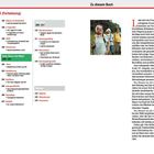 Teil 3: Fortpflanzung, Atemwegssystem, Haut; Seitenangaben und Themen. Text über Fortschritte in der Medizin. Bild: Menschen beim Wandern.