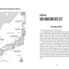 Links oben steht: "Das Land der Wa: Japan von den Jōmon bis zur Heian-Zeit". Rechts: "Vor Anbeginn der Zeit". Ein Japan-Label. 