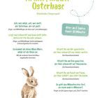 „Armer, müder Osterhase“ – Kitzelndes Fingerspiel. Alter: ab 2 Jahren, Dauer: 10 Minuten. Illustration eines Hasen.