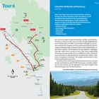 Tour 6: Columbia Wetlands und Kootenay, 210 km. Highlights: Sinclair Canyon, Numa Falls. Landkarte mit Route.