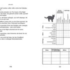Text: "Kapitel 1 Schmusekatzen". Schwarzer Text auf weißem Hintergrund, rechtsbündig, Seitenzahl 9 unten.