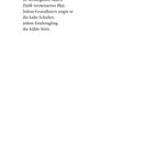 Text: „Steinerner Findling“, darüber ein Gedicht. Unten die Seitenzahl 44. Weißer Hintergrund.