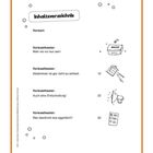 Inhaltsverzeichnis: Vorwort, Vorlesetheater-Themen mit Seitenzahlen. Unten: "Demokratie & Lesen verknüpfen". Illustrationen von Urne, Megafon.