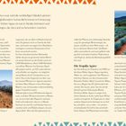 Texte im Bild: "Wer schon mal in Jalisco war..." und "Auf den Plantagen reiht sich Agave an Agave." Unten sind Agavenfelder abgebildet.