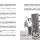 Eine Schwarz-Weiß-Illustration zeigt drei Personen bei einem Baum. Einer hält ein Notizbuch, neben einem geöffneten Werkzeugkoffer.