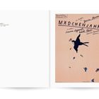 Links: "Mädchenjahre" Progress Film-Verleih Berlin, 84 x 59,7 cm - 1981. Rechts: Filmplakat mit fliegendem Vogel und Blüten.