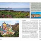 Largs: Leben und Wohnen mit Blick auf den Clyde. Holy Island. Fotos von Küstenlandschaft und buntem Kelburn Castle.