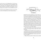 „KAPITEL 2 – Gwendolynne“ über einer Ranke. Text erzählt von einer Klinik, geschlossenen Öffnungszeiten und Charakteren.