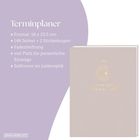 Terminplaner: Format 18x23,5 cm, 148 Seiten, 2 Stickerbogen, Fadenheftung, Softcover in Lederoptik. "Neues Jahr, neues ich" 2027.