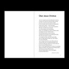 Über Jesus Christus. Zitate aus Jesaja 53,3-10, beschreiben Leiden und Opfer. Nummer 9 auf der Seite.