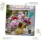 Blumenkalender 2027. Wandkalender für Blumenliebhaber. Größe: 30 x 30 cm. Blumenstrauß in gelber Vase.
