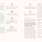 Links: "Protein" und "Warum ist Protein wichtig?". Rechts: "Empfehlungen zu Proteinen" und "Wie man Mahlzeiten mit Proteinen anreichert".