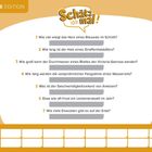 "Wildlife Edition" oben links, "Schätz mal!" in der Mitte. Fragen über Tiere mit Antwortfeldern. Unten Name und Punkte. Quiz-Layout.